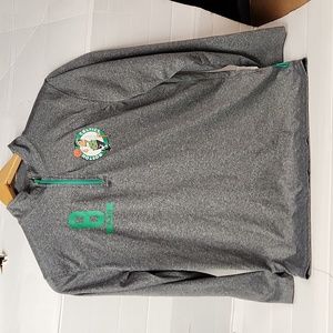 EUC NBA Boston Celtics #8 Walker Boys sz XL (18-20) long sleeve Jersey